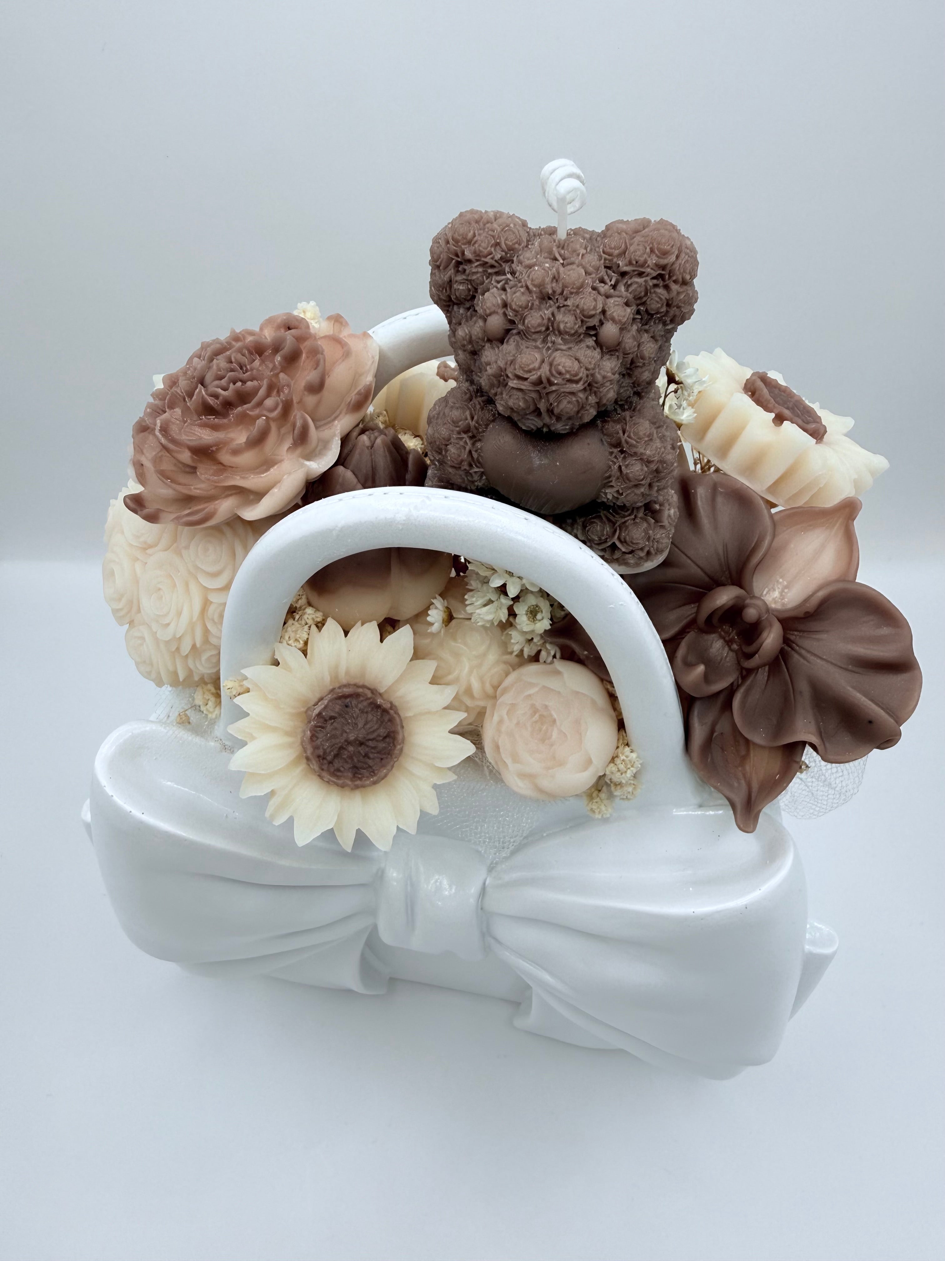 Blush Teddy Bouquet